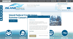 Desktop Screenshot of islandfcu.org